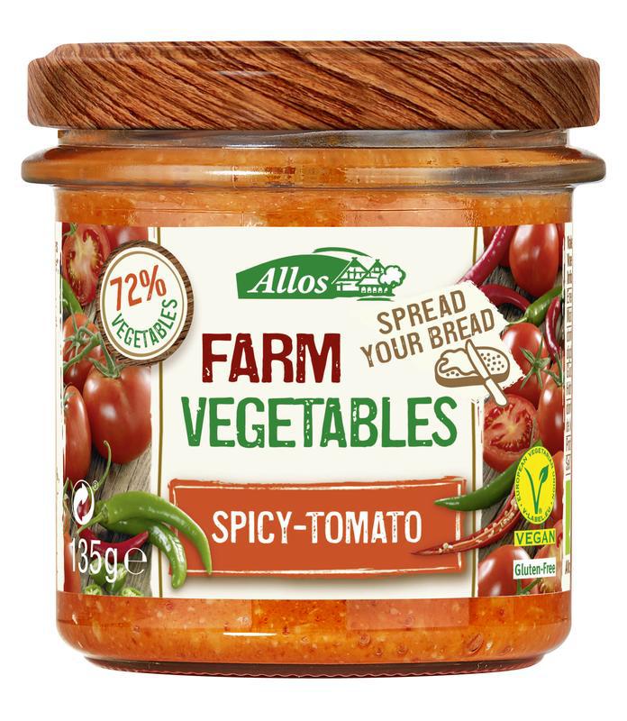 Farm vegetables pittige tomaat bio