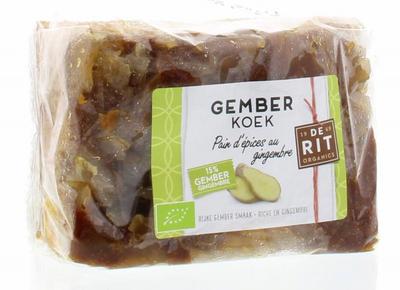De Rit Kruidige gemberkoek bio