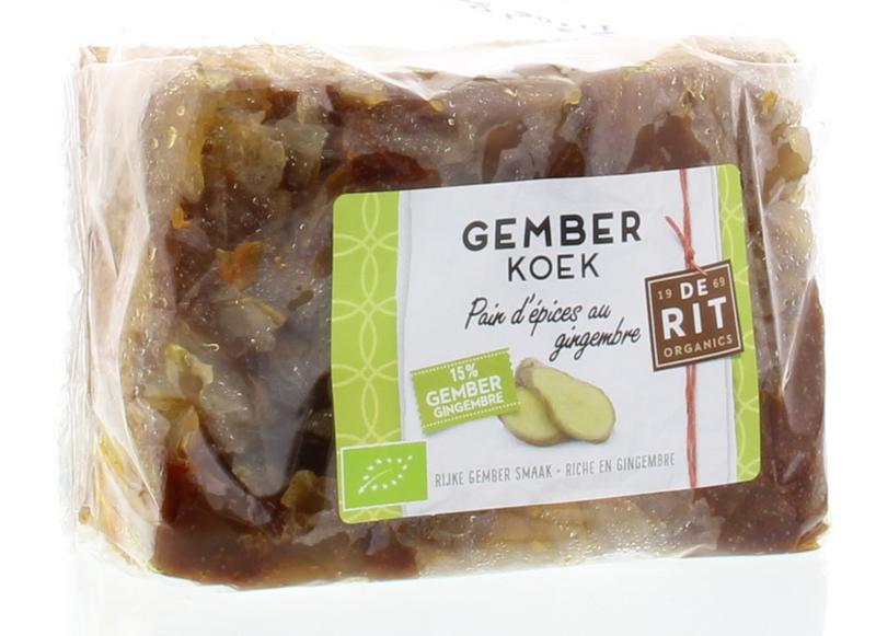 Kruidige gemberkoek bio