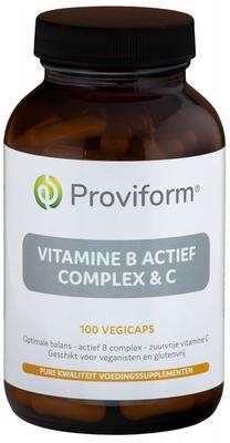 Proviform Vitamine B actief complex & C