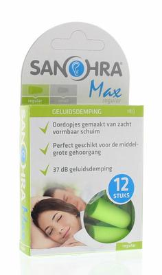 Sanohra Oordoppen foam herrie max regular volwassen