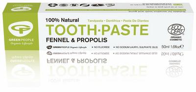 Green People Tandpasta fennel & propolis muntvrij