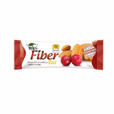 Oskri reep vezel amandel cran/ 53gr