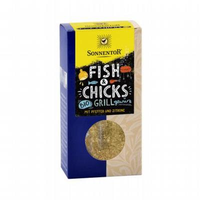 Sonnentor Fish & chicks bbq kruiden bio
