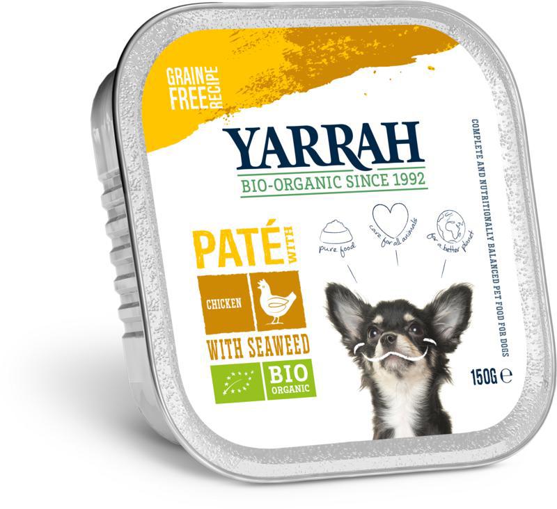 Hondenvoer pate met kip bio