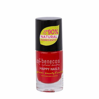 Benecos natural beauty Vegan nail polish vintage red 20-free plantbased