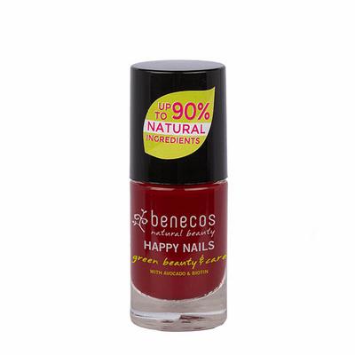 Benecos natural beauty Vegan nail polish cherry red 20-free plantbased