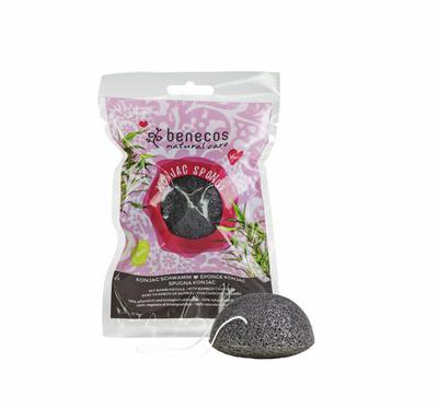 Benecos natural beauty Natural konjac sponge - black bamboo