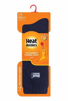 Heat Holders Mens socks lite 6-11 navy