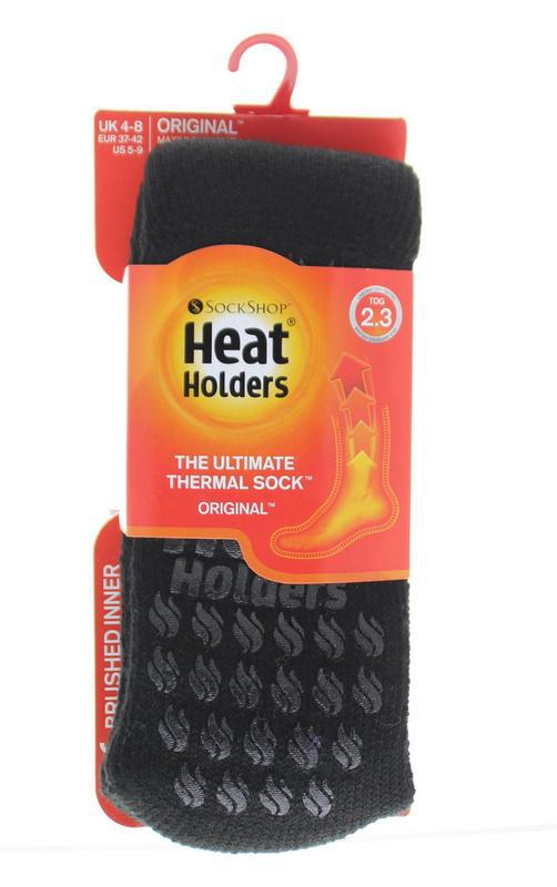 Anti-slip socks black