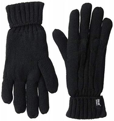 Heat Holders Ladies cable gloves S/M black