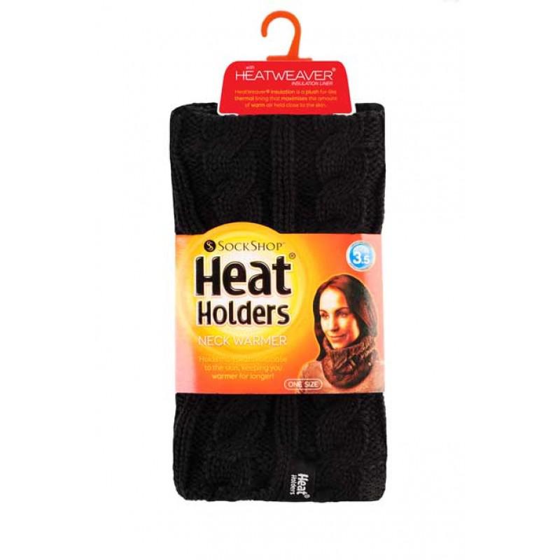 Ladies neck warmer black