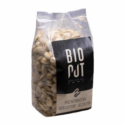 Bionut Pistachenoten geroosterd en gezouten bio