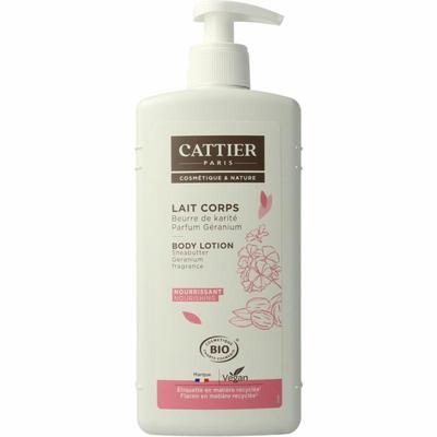 Cattier Body milk shea butter/geranium