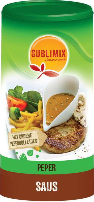 Pepersaus glutenvrij