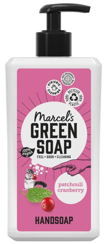 Handzeep patchouli & cranberry