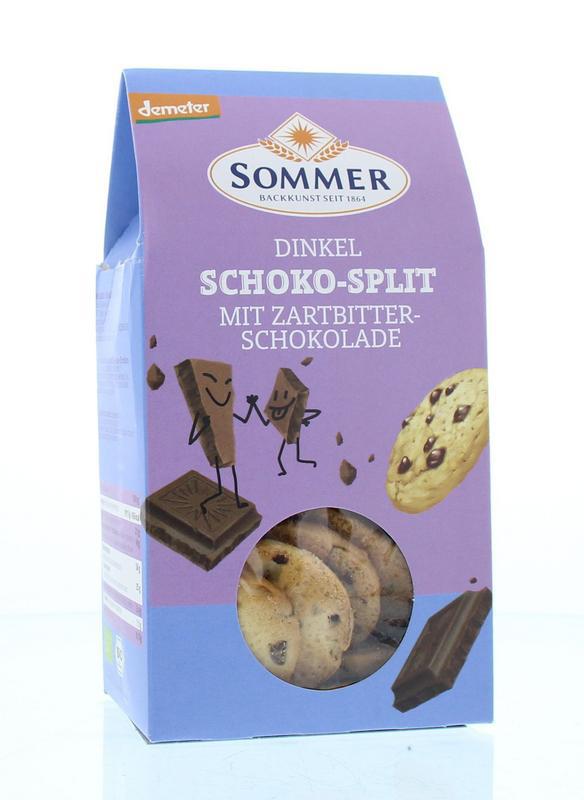 Spelt koekjes chocosplit bio