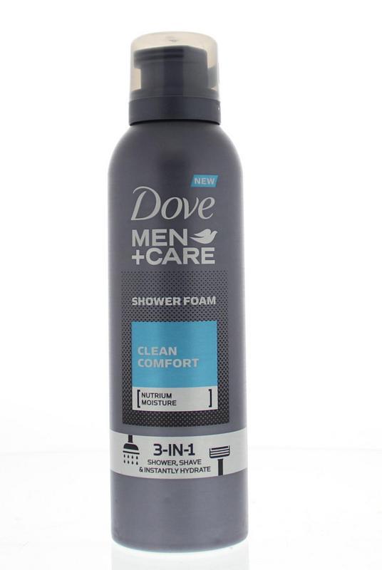 Shower foam mousse clean comfort