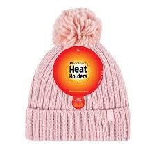 Ladies pom pom hat arden coral one size