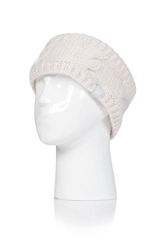 Ladies head band cream one size