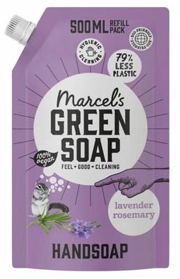 Marcel's Green Soap Handzeep lavendel & rozemarijn navul