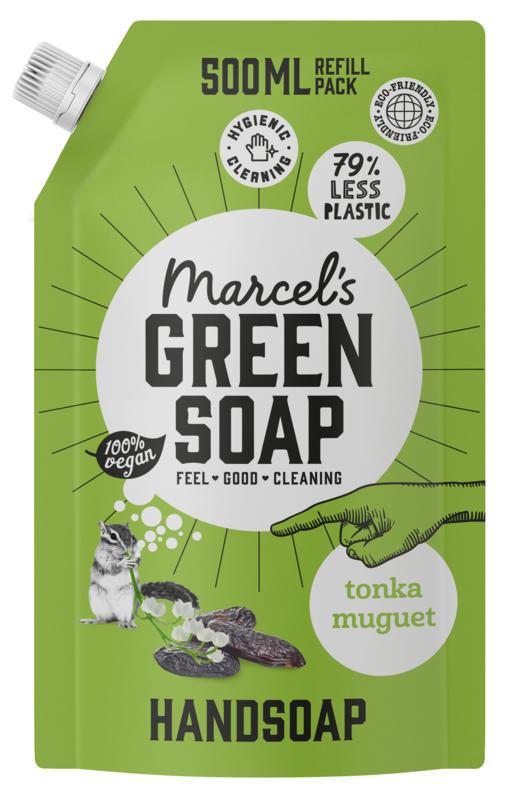 Handzeep tonka & muguet navul