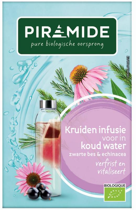 Infusie voor koude thee zwarte bes bio