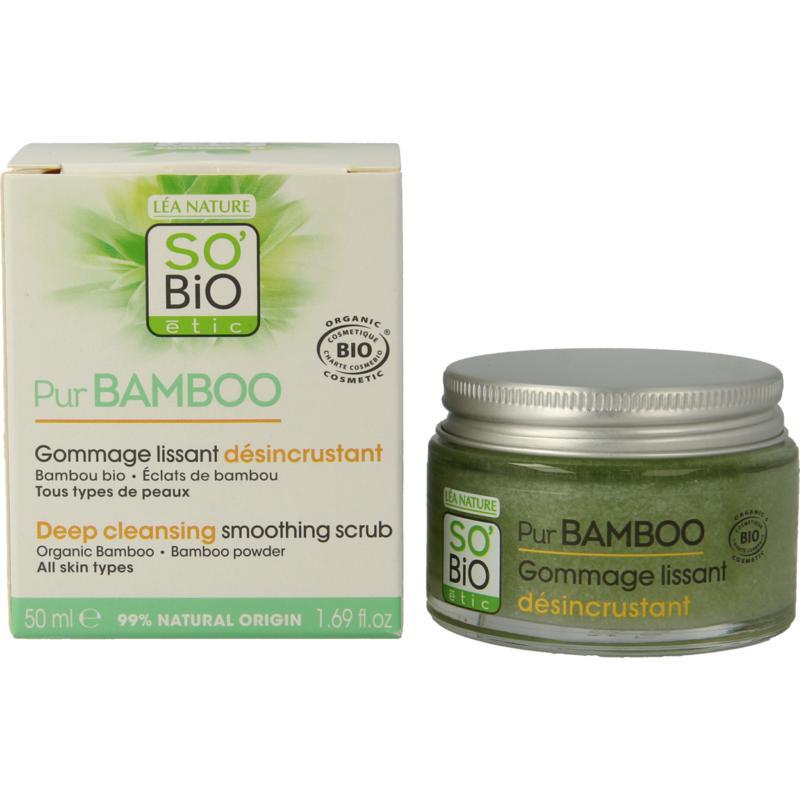 Bamboo Deep cleansing smoothing scrub