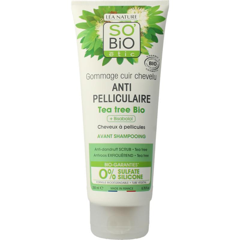 Haarscrub anti roos tea tree