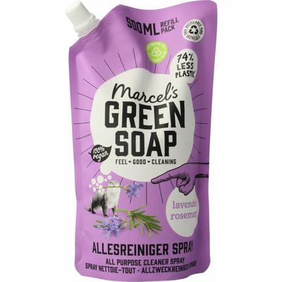 Marcel's Green Soap Allesreiniger lavendel & rozemarijn navulling