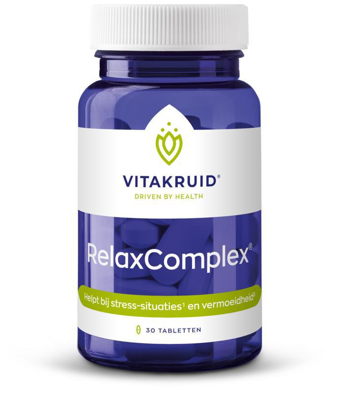 Vitakruid RelaxComplex oa Magnesium Tauraat & Vitamine D3
