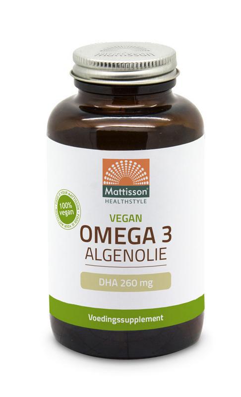Vegan omega-3 algenolie