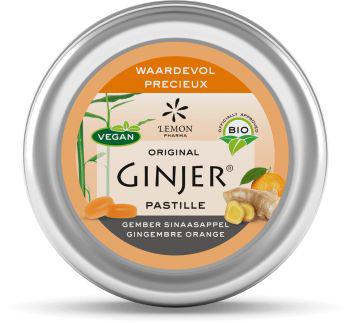 Ginjer original gember pastilles sinaasappel bio