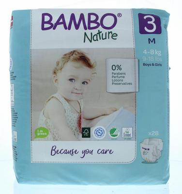BAMBO NATURE Babyluier midi 3 4-8kg