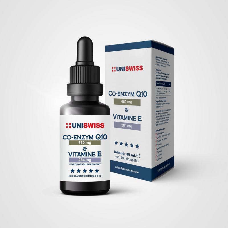 Co-Enzym Q10 en vitamine E