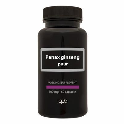APB Holland Panax Ginseng extract puur forte 500mg