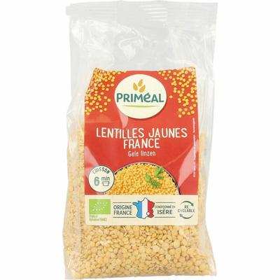 Primeal Gele linzen uit Frankrijk bio