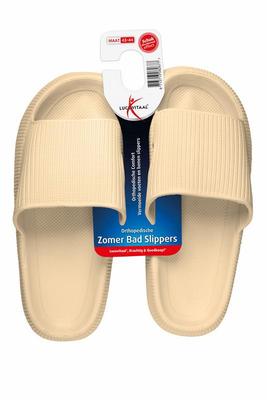 Lucovitaal Orthopedische badslipper 43-44 beige