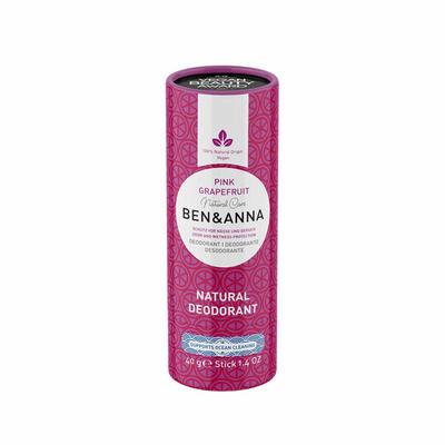 Ben & Anna Deodorant pink grapefruit papertube
