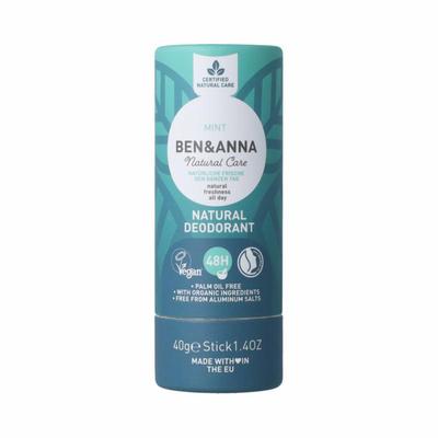 Ben & Anna Deodorant mint papertube