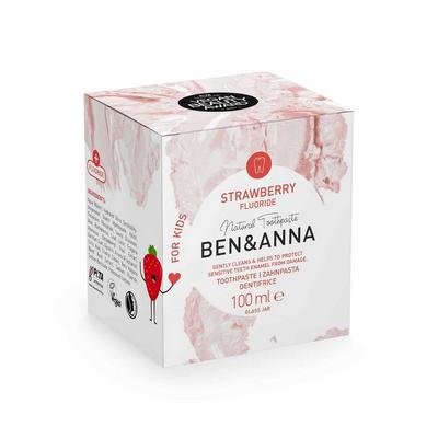 BEN&ANNA Toothpaste strawberry with fluoride