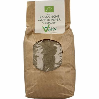 Vitiv Peper gemalen zwart bio