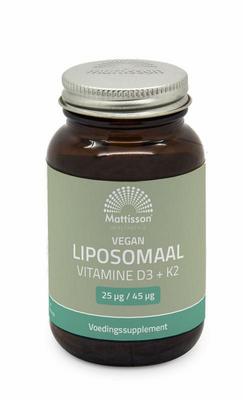 Mattisson Vegan liposomaal Vitamine D3 + K2