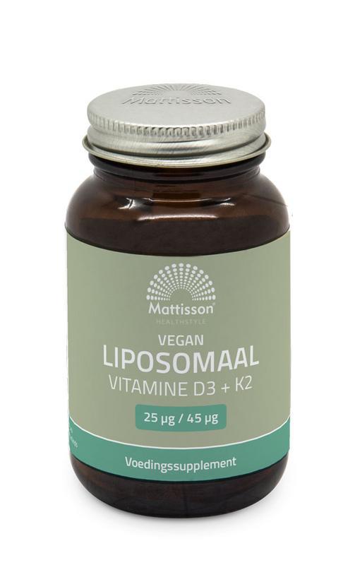 Vegan liposomaal Vitamine D3 + K2