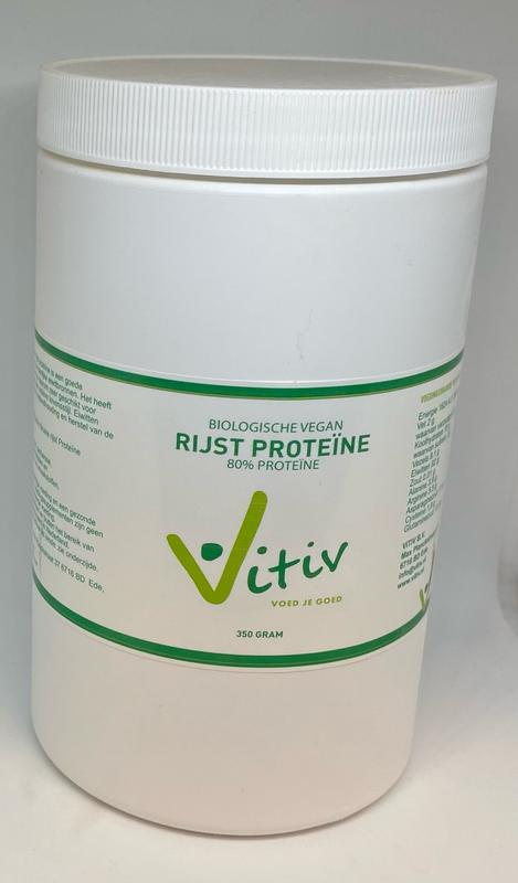 Rijst proteine 80% vegan bio