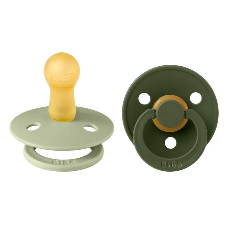 Fopspeen maat 2 - sage/hunter green 2pack