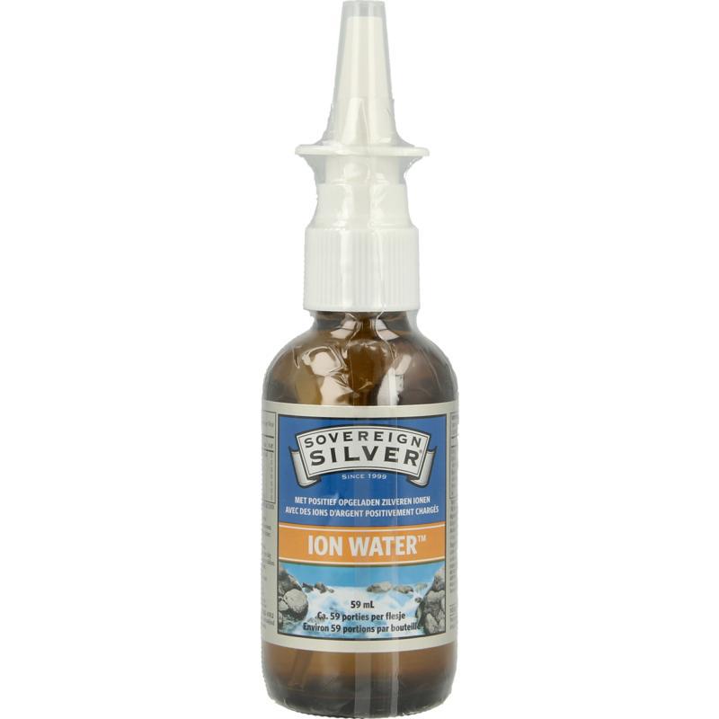 Silver ion water spray