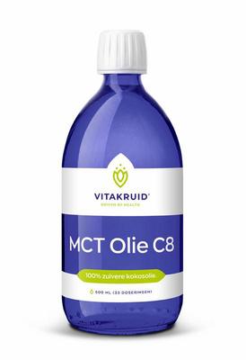 Vitakruid Vitakruid MCT Olie C8 100% zuivere & duurzame kokosolie