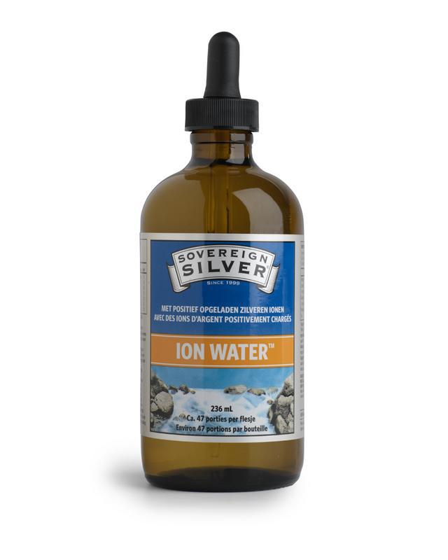 Silver ion water dropper top