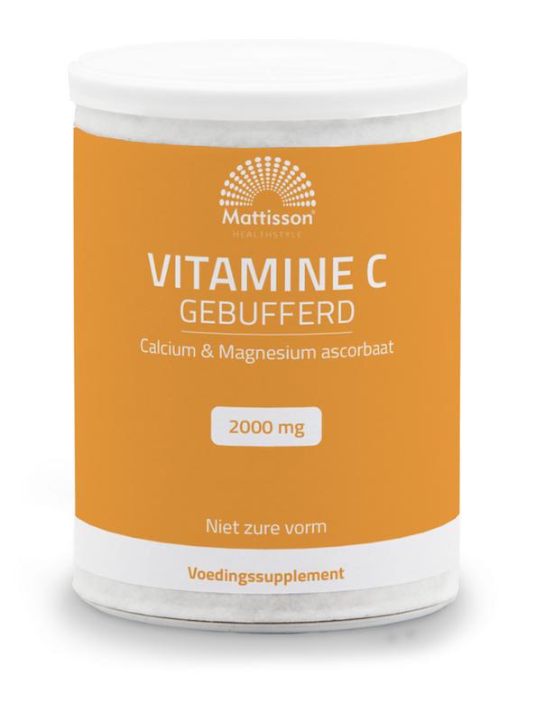 Vitamine C gebufferd calcium & magnesium ascorbaat